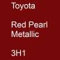 Preview: Toyota, Red Pearl Metallic, 3H1.